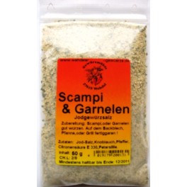 Scampi & Garnelen Gewürz 50 g Btl.